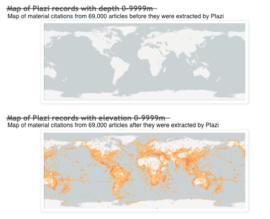 material citations on maps